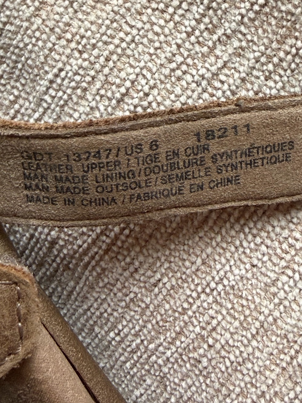 Taos "Good Times" Slip On Tan Leather Sandals. Women's Size: 6. - Picture 9 of 9
